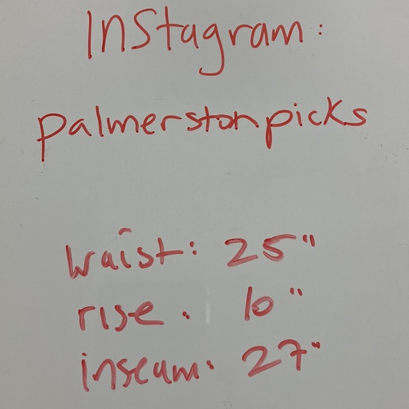 ReDone Jeans Womens 23 Originals High Rise Ankle Crop Stretch Blue Mid 70s - Picture 12 of 12